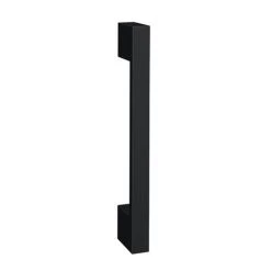 Apollo2 405mm Gloss Grey Floor Standing Vanity Unit w. Matt Black Handle -Victorian Plumbing Shop AP2GFS4MB d3 460