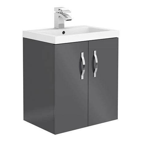 AP2GWH5_prod.jpg Apollo2 505mm Gloss Grey Wall Hung Vanity Unit -Victorian Plumbing Shop AP2GWH5 prod