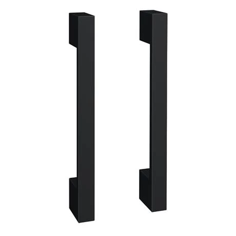 APC2GWH6MB_d2_460.jpg Apollo2 605mm Gloss Grey Compact Wall Hung Vanity Unit w. Matt Black Handles -Victorian Plumbing Shop APC2GWH6MB d2 460