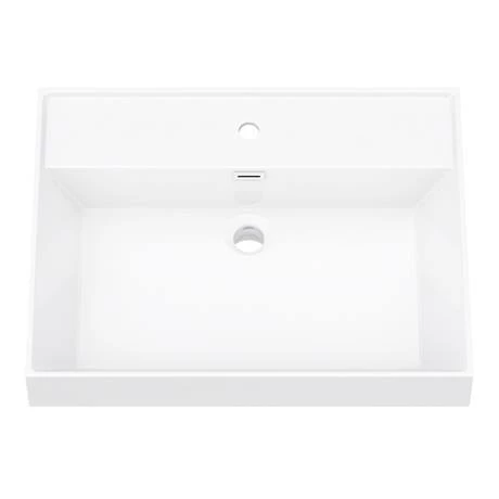 AZ8CB2D-d3_460.jpg Arezzo Countertop Basin Unit - Concrete-Effect with Black Frame - 800mm inc. Basin -Victorian Plumbing Shop AZ8CB2D d3 460