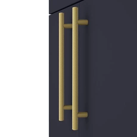 AZB6FSWBBIS-d1_460.jpg Arezzo Floor Standing Countertop Vanity Unit - Matt Blue - 600mm with Industrial Style Brushed Brass Handles -Victorian Plumbing Shop AZB6FSWBBIS d1 460