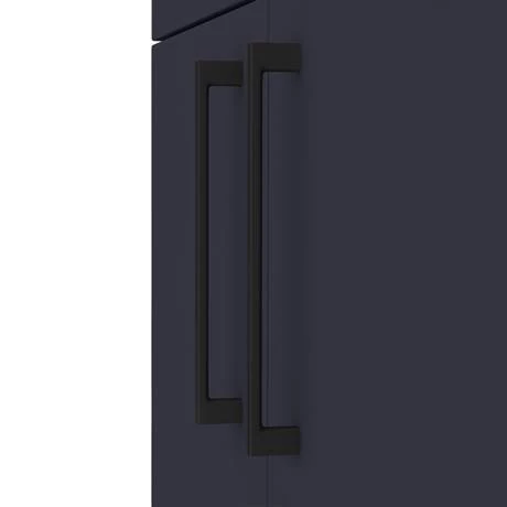 AZBFSMB410-d1_460.jpg Arezzo Countertop Basin Unit - Blue with Black Handles - 600mm inc. Basin -Victorian Plumbing Shop AZBFSMB410 d1 460