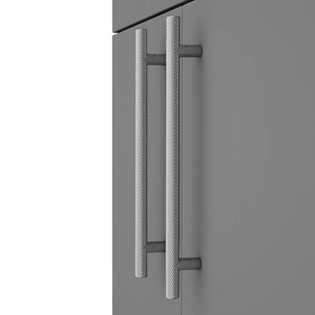 AZG5FSVCHIS_d2_460.jpg Arezzo Floor Standing Vanity Unit - Matt Grey - 500mm with Industrial Style Chrome Handles -Victorian Plumbing Shop AZG5FSVCHIS d2 460