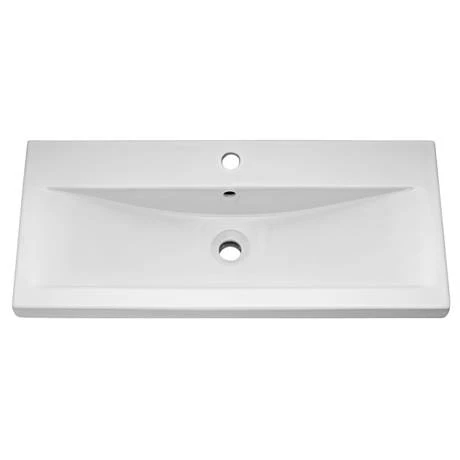 AZGREVO8_D1_460-1.jpg Arezzo Senza 800mm Matt Blue / Vicenza Oak Wall Hung Vanity Unit with Open Shelf + Ceramic Basin -Victorian Plumbing Shop AZGREVO8 D1 460 1