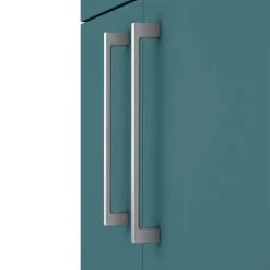 Arezzo 500 Matt Green Floor Standing Vanity Unit with Chrome Handles -Victorian Plumbing Shop AZTG5FSVCH d2 460