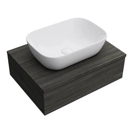 BCTBLK6B1_n_d1_460.jpg Brooklyn Floating Basin Shelf with Drawer - Black - 600mm incl. Curved Rectangular Basin -Victorian Plumbing Shop BCTBLK6B1 n d1 460