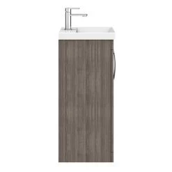 Brooklyn 500 Grey Avola Floor Standing Vanity Unit with Thin-Edge Basin 3 Brooklyn 500 Grey Avola Floor Standing Vanity Unit with Thin-Edge Basin -Victorian Plumbing Shop BFS5GRYTE n d1 460