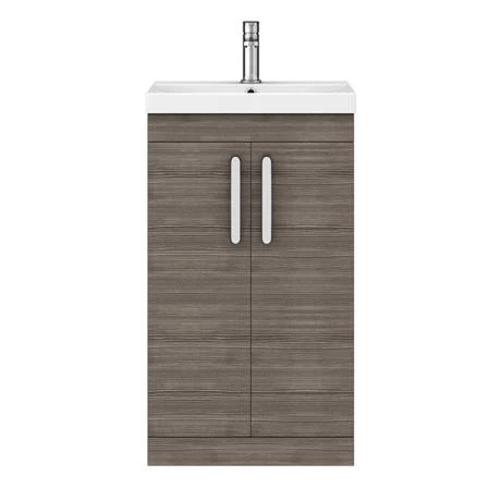 BFS5GRYTE_n_d2_460.jpg Brooklyn 500 Grey Avola Floor Standing Vanity Unit with Thin-Edge Basin -Victorian Plumbing Shop BFS5GRYTE n d2 460