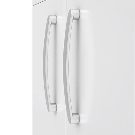 BFS5WHTE_nd3_460.jpg Brooklyn 500 Gloss White Floor Standing Vanity Unit with Thin-Edge Basin -Victorian Plumbing Shop BFS5WHTE nd3 460