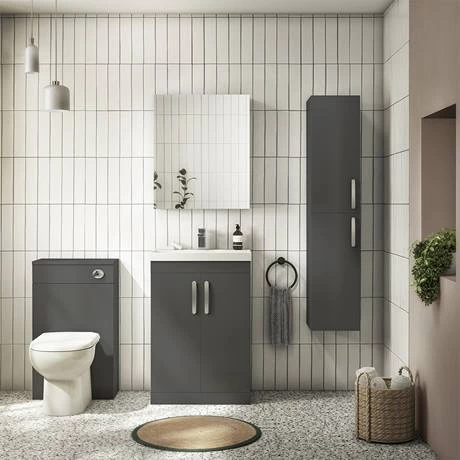 BFS6GG-n-d4_460.jpg Brooklyn 600mm Gloss Grey Vanity Unit - Floor Standing 2 Door Unit -Victorian Plumbing Shop BFS6GG n d4 460