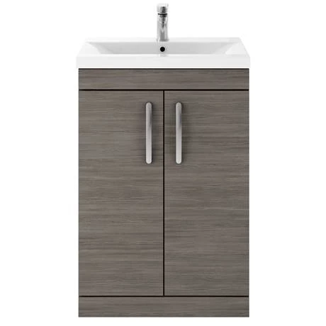 BFS6GRY_d4_460.jpg Brooklyn 600mm Grey Avola Vanity Unit - Floor Standing 2 Door Unit -Victorian Plumbing Shop BFS6GRY d4 460