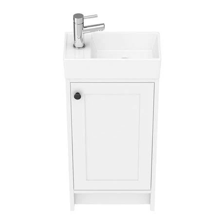 BR4WHT_d3_460.jpg Bromley Traditional White Cloakroom Vanity Unit (inc. Ceramic Basin) -Victorian Plumbing Shop BR4WHT d3 460