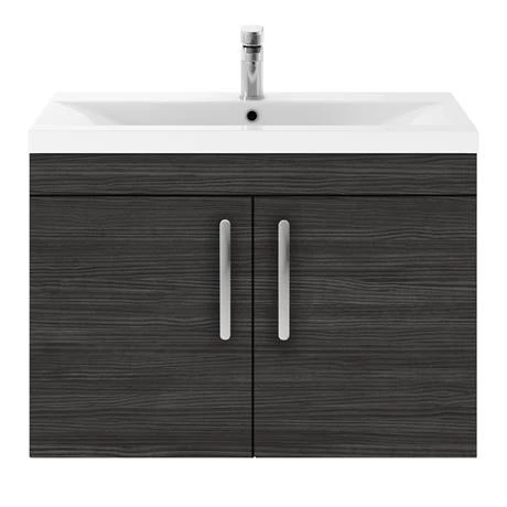 BWH82DBLK_d4_460.jpg Brooklyn 800mm Black 2 Door Wall Hung Vanity Unit -Victorian Plumbing Shop BWH82DBLK d4 460