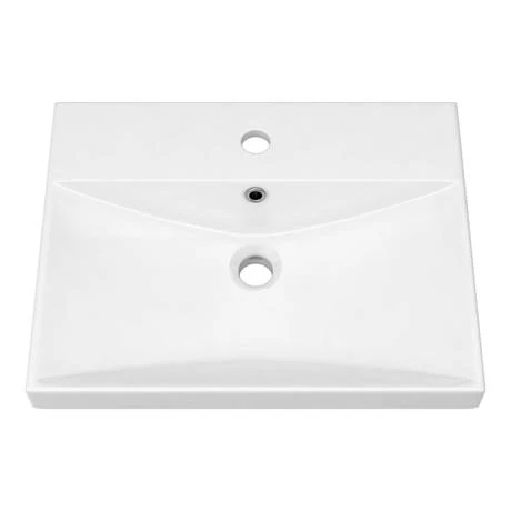 BWHSD5WHTTE_d1_460.jpg Brooklyn 500 Gloss White Wall Hung 1-Drawer Vanity Unit with Thin-Edge Basin -Victorian Plumbing Shop BWHSD5WHTTE d1 460