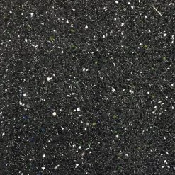 Venice Fluted 600mm Grey Vanity Unit - Wall Hung 2 Drawer Unit with Black Worktop & Chrome Handles -Victorian Plumbing Shop BWT 460 1