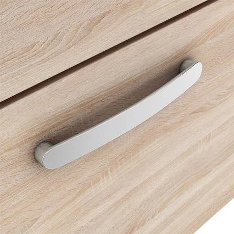 Brooklyn-Handle-Drawer-Oak-5_460.jpg Brooklyn 500mm Natural Oak 2 Drawer Wall Hung Vanity Unit -Victorian Plumbing Shop Brooklyn Handle Drawer Oak 5 460