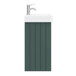 Chatsworth Traditional Green Vanity - 425mm Wide -Victorian Plumbing Shop C425GRN n d3 460