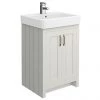Chatsworth Traditional Grey Vanity - 560mm Wide