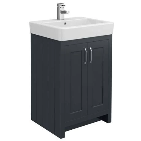 C825BLK_d2_460.jpg Chatsworth Traditional Graphite 560mm Vanity Sink + 300mm Cupboard Unit -Victorian Plumbing Shop C825BLK d2 460