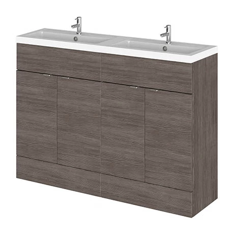 CBI534_P.jpg Hudson Reed Fusion 1200mm Grey Avola Full Depth Floorstanding Unit & Double Basin -Victorian Plumbing Shop CBI534 P