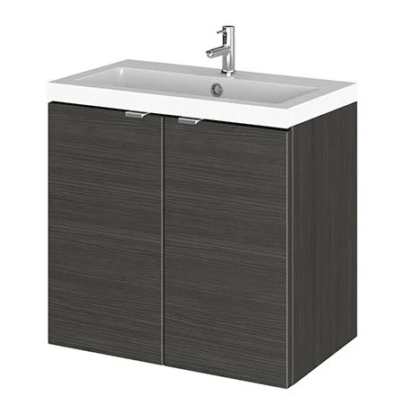 CBI636_P.jpg Hudson Reed 600mm Hacienda Black Full Depth Wall Hung 2-Door Unit & Basin -Victorian Plumbing Shop CBI636 P