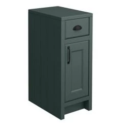 Chatsworth Traditional Green Double Basin Vanity + Cupboard Combination Unit with Matt Black Handles 3 Chatsworth Traditional Green Double Basin Vanity + Cupboard Combination Unit with Matt Black Handles -Victorian Plumbing Shop CGRN142PKMB d3 460