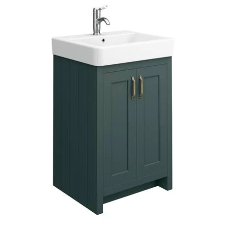 CGRN142PK_d5_460.jpg Chatsworth Traditional Green Double Basin Vanity + Cupboard Combination Unit -Victorian Plumbing Shop CGRN142PK d5 460