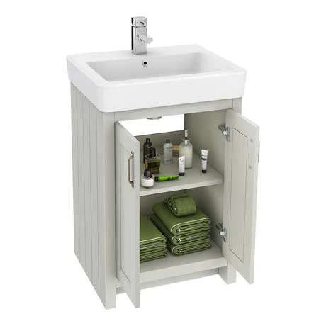 CGRY142PK-n-d3_460.jpg Chatsworth Traditional Grey Double Basin Vanity + Cupboard Combination Unit -Victorian Plumbing Shop CGRY142PK n d3 460