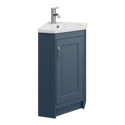 Chatsworth Traditional Blue Corner Vanity Unit 3 Chatsworth Traditional Blue Corner Vanity Unit -Victorian Plumbing Shop CHATCRNBLU d4 460