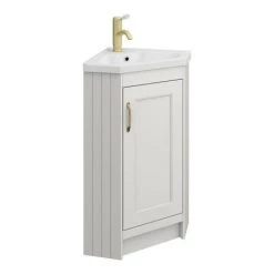 Chatsworth Traditional Grey Corner Vanity Unit 3 Chatsworth Traditional Grey Corner Vanity Unit -Victorian Plumbing Shop CHATCRNGRY d3 460