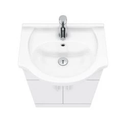 Cove White 550mm Vanity Unit (Flat Packed) 4 Cove White 550mm Vanity Unit (Flat Packed) -Victorian Plumbing Shop CV550 D4 460 1