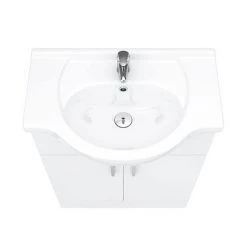 Cove White 650mm Vanity Unit 4 Cove White 650mm Vanity Unit -Victorian Plumbing Shop CV650 D4 460