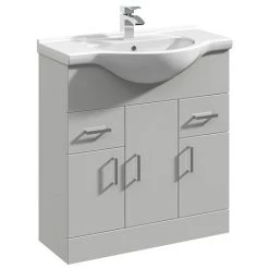 Cove Light Grey 750mm Vanity Unit
