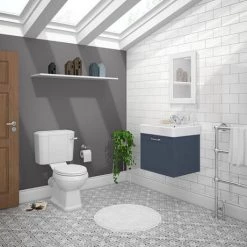 Chatsworth Traditional Blue 560mm Wall Hung Vanity 4 Chatsworth Traditional Blue 560mm Wall Hung Vanity -Victorian Plumbing Shop CWH560BLU n d3 460