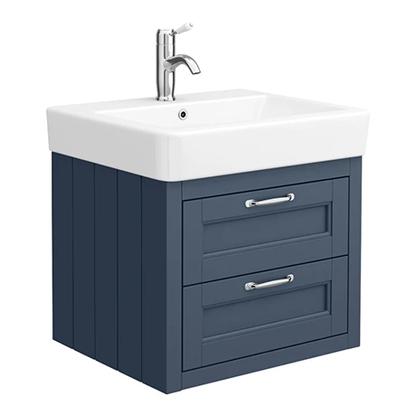 CWH560BLU2D-p.jpg Chatsworth Traditional Blue 560mm 2 Drawer Wall Hung Vanity -Victorian Plumbing Shop CWH560BLU2D p