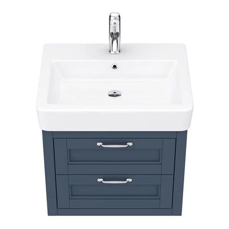 CWH560BLU2D_d5_460.jpg Chatsworth Traditional Blue 560mm 2 Drawer Wall Hung Vanity -Victorian Plumbing Shop CWH560BLU2D d5 460