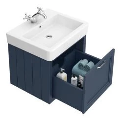 Chatsworth Traditional Blue 560mm Wall Hung Vanity 2 Chatsworth Traditional Blue 560mm Wall Hung Vanity -Victorian Plumbing Shop CWH560BLU d3 460