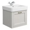 Chatsworth Traditional Grey 560mm Wall Hung Vanity