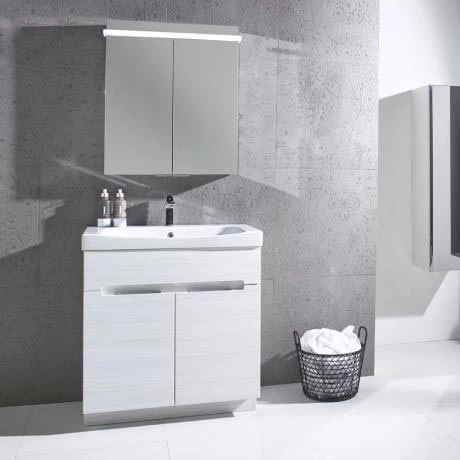 DIV8FW_D2_460.jpg Roper Rhodes Diverge 800mm Freestanding Unit - Gloss White -Victorian Plumbing Shop DIV8FW D2 460