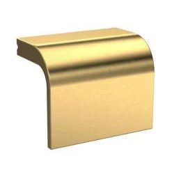 Venice Abstract 600mm Blue Vanity Unit - Wall Hung 2 Drawer Unit with Brushed Brass Square Drop Handles -Victorian Plumbing Shop H312 460