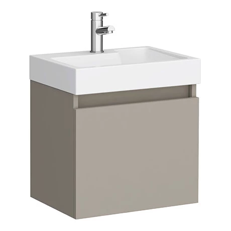 JN5SG_np.jpg Milan Juno 500 x 360mm Stone Grey Wall Hung Vanity Unit -Victorian Plumbing Shop JN5SG np