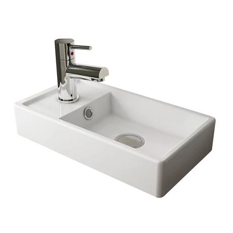 KIN011_d1_460.jpg Milan W400 x D222mm Natural Oak Effect Compact Wall Hung Basin Unit -Victorian Plumbing Shop KIN011 d1 460