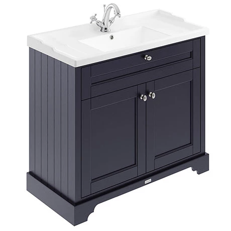 LOF307_P.jpg Old London 1000mm 2-Door Cabinet & Basin - Twilight Blue -Victorian Plumbing Shop LOF307 P
