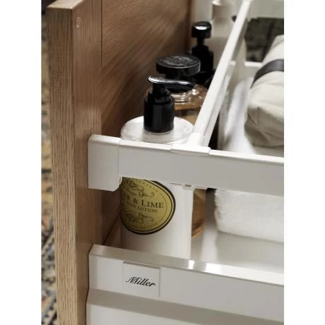 LOND60WHIDR_D4N_460-2.jpg Miller London 120 Wall Hung Four Drawer Vanity Unit + Double Basin (White) -Victorian Plumbing Shop LOND60WHIDR D4N 460 2