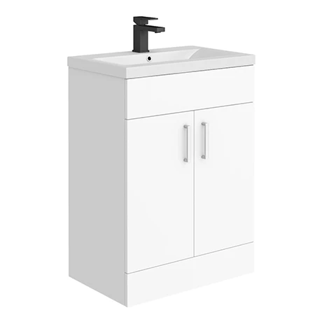MG6MVME_n_prod.jpg Toreno 600 Basin Unit - High Gloss White with Matt Grey Mid Edged Basin -Victorian Plumbing Shop MG6MVME n prod