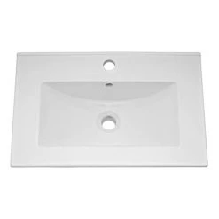 Toreno Small Vanity Sink With Cabinet - 500mm Modern High Gloss White 3 Toreno Small Vanity Sink With Cabinet - 500mm Modern High Gloss White -Victorian Plumbing Shop MV500 detail1 460