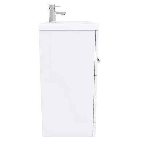 MVME800_D5_460.jpg Toreno Basin Unit - 800mm Modern High Gloss White with Mid Edged Basin -Victorian Plumbing Shop MVME800 D5 460