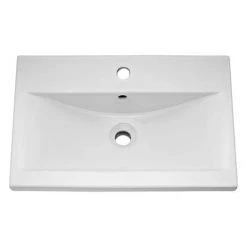 Nova 600mm Mid-Edge Basin High Gloss White Vanity Unit -Victorian Plumbing Shop NVME600 d2 460