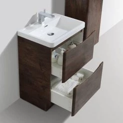 Monza Chestnut 600mm Wide Floor Standing Vanity Unit -Victorian Plumbing Shop RC600FS D5 460