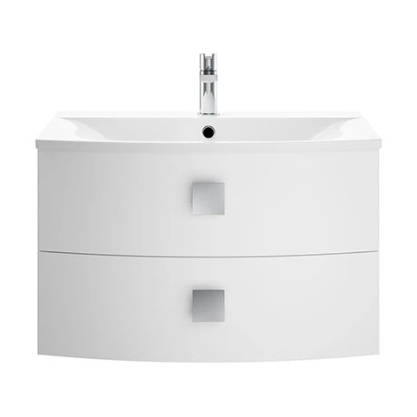 SAR101_P.jpg Hudson Reed Sarenna 700mm Wall Hung Cabinet & Basin - Moon White -Victorian Plumbing Shop SAR101 P